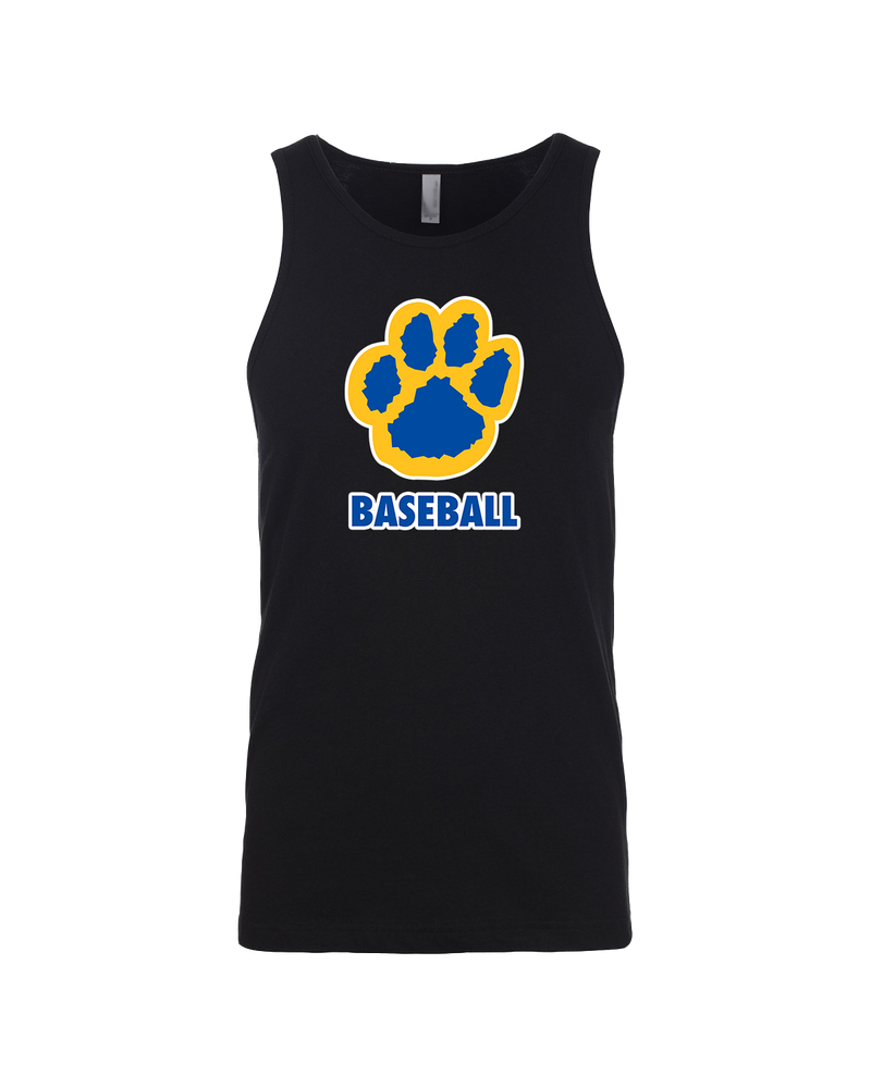 Crisp County HS Paw Baseball - Mens Tank Top