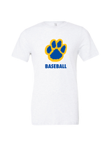 Crisp County HS Paw Baseball - Mens Tri Blend Shirt