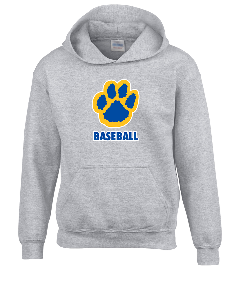 Crisp County HS Paw Baseball - Cotton Hoodie