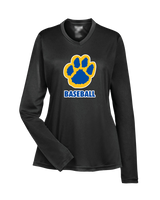 Crisp County HS Paw Baseball - Womens Performance Long Sleeve