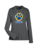 Crisp County HS Paw Baseball - Womens Performance Long Sleeve