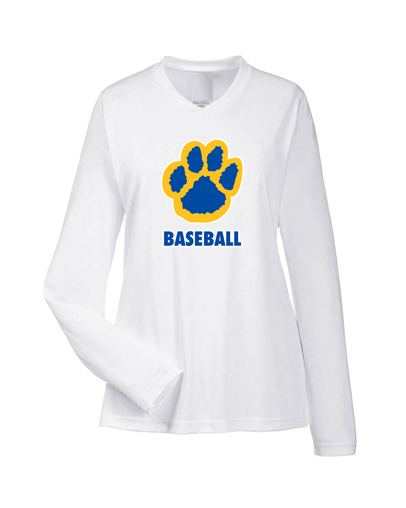 Crisp County HS Paw Baseball - Womens Performance Long Sleeve