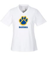 Crisp County HS Paw Baseball - Womens Performance Shirt