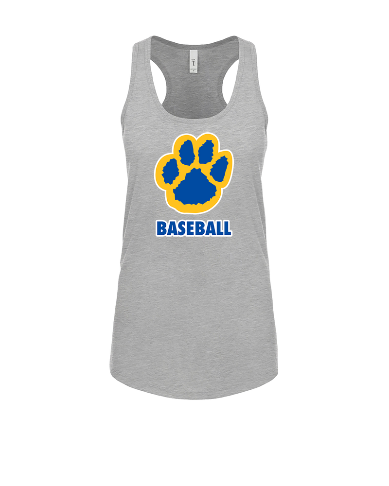 Crisp County HS Paw Baseball - Womens Tank Top