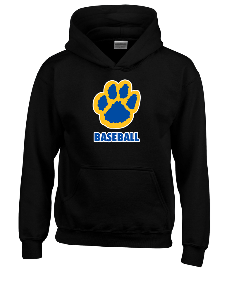 Crisp County HS Paw Baseball - Youth Hoodie