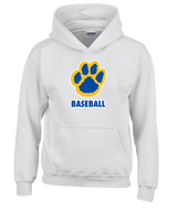 Crisp County HS Paw Baseball - Youth Hoodie