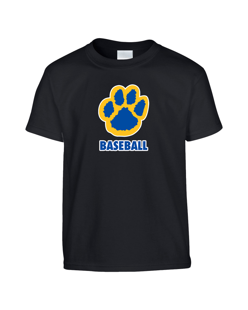 Crisp County HS Paw Baseball - Youth T-Shirt