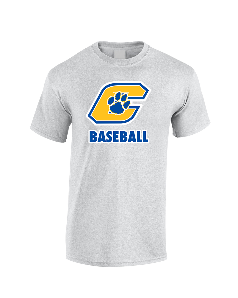 Crisp County HS Team Logo Baseball - Cotton T-Shirt