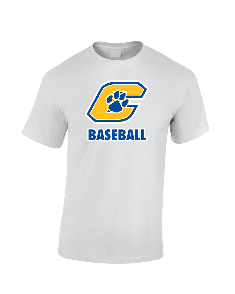 Crisp County HS Team Logo Baseball - Cotton T-Shirt