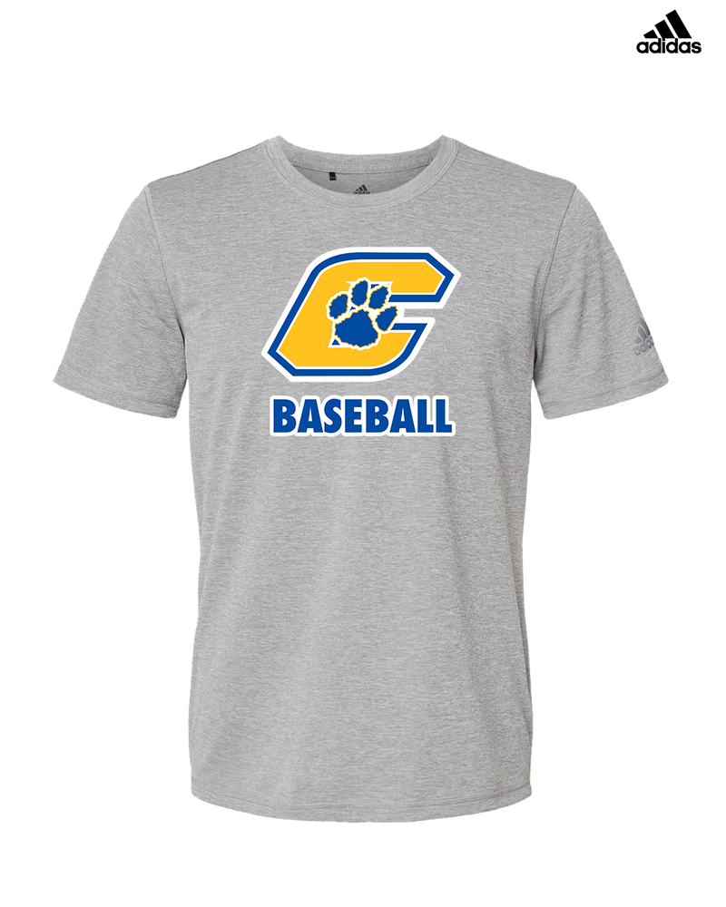 Crisp County HS Team Logo Baseball - Adidas Men's Performance Shirt