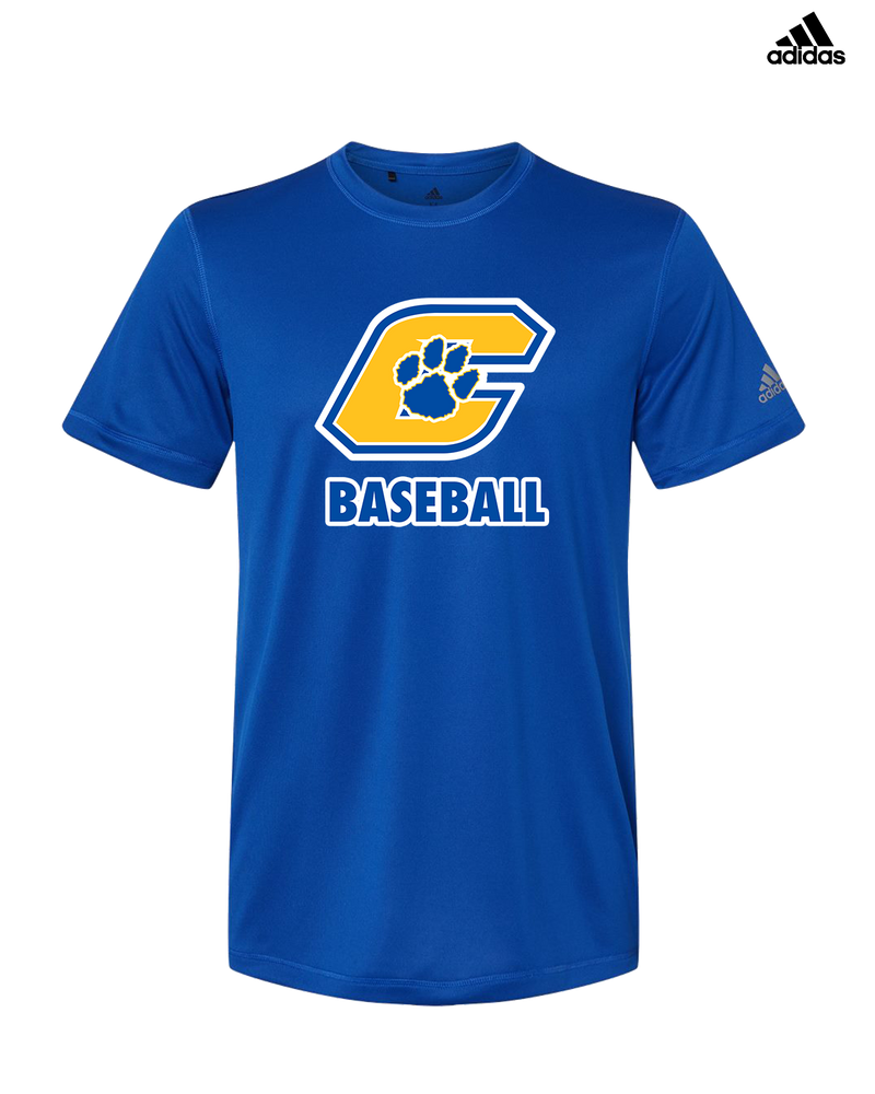 Crisp County HS Team Logo Baseball - Adidas Men's Performance Shirt