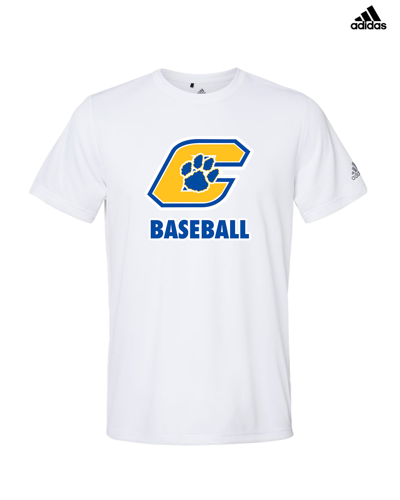 Crisp County HS Team Logo Baseball - Adidas Men's Performance Shirt