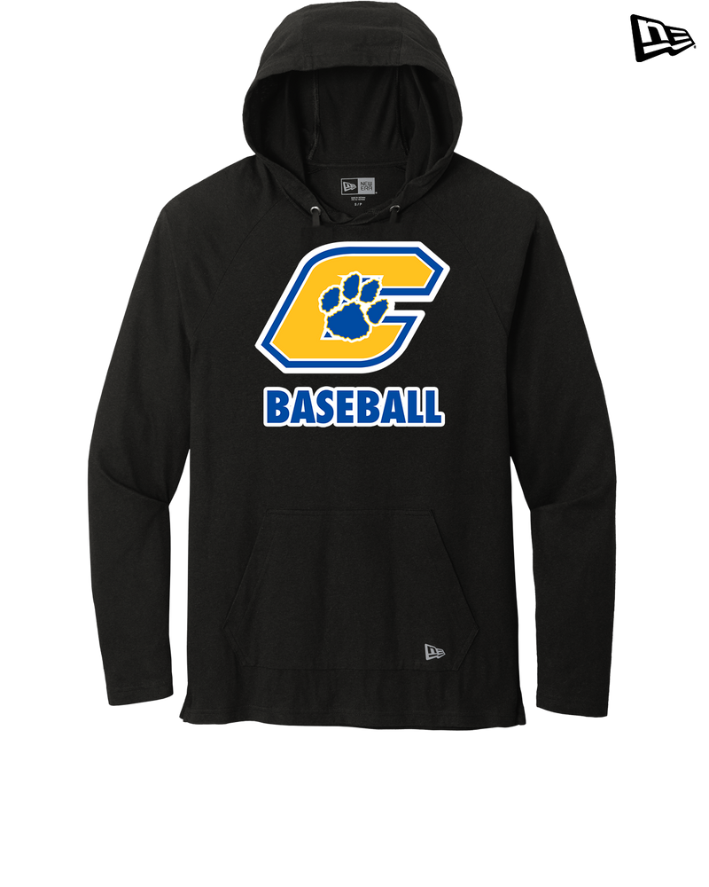 Crisp County HS Team Logo Baseball - New Era Tri Blend Hoodie