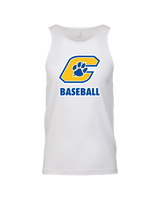 Crisp County HS Team Logo Baseball - Mens Tank Top