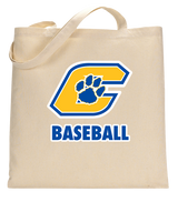 Crisp County HS Team Logo Baseball - Tote Bag