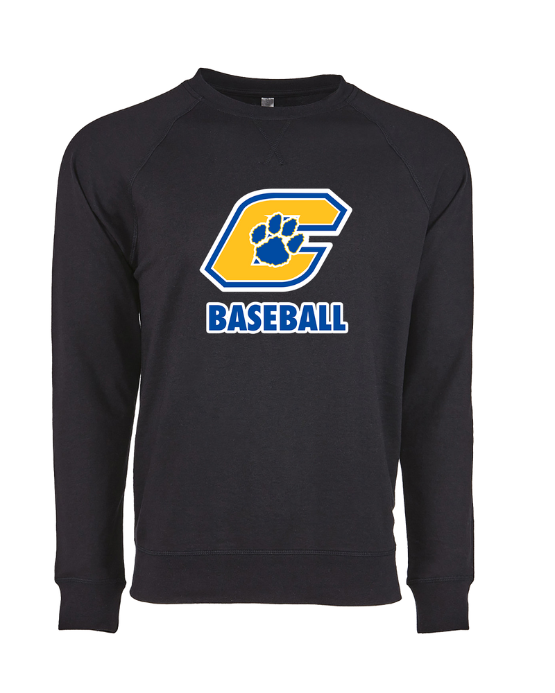 Crisp County HS Team Logo Baseball - Crewneck Sweatshirt