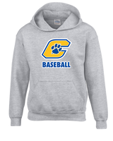 Crisp County HS Team Logo Baseball - Cotton Hoodie