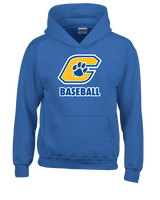 Crisp County HS Team Logo Baseball - Cotton Hoodie