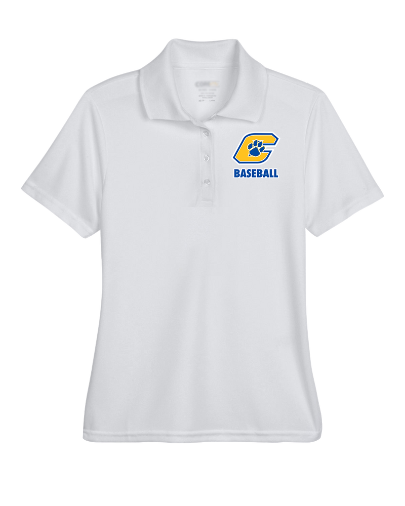 Crisp County HS Team Logo Baseball - Womens Polo