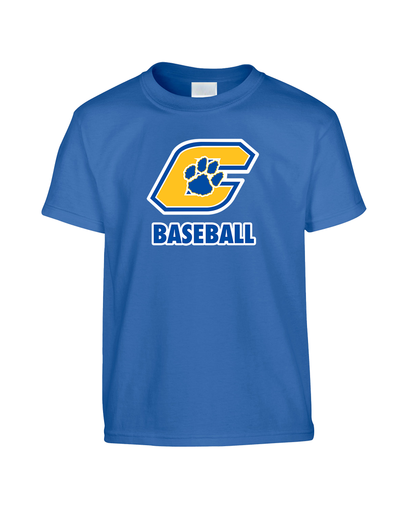 Crisp County HS Team Logo Baseball - Youth T-Shirt