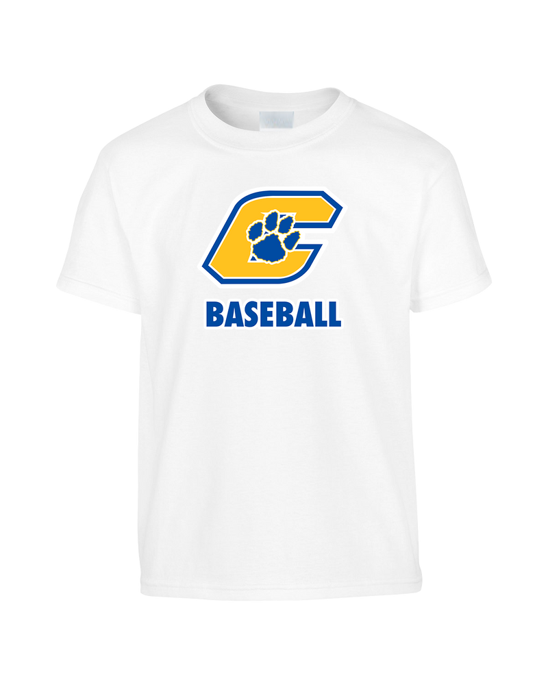 Crisp County HS Team Logo Baseball - Youth T-Shirt