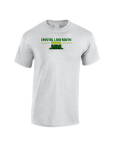 Crystal Lake South HS Football Keen - Cotton T-Shirt