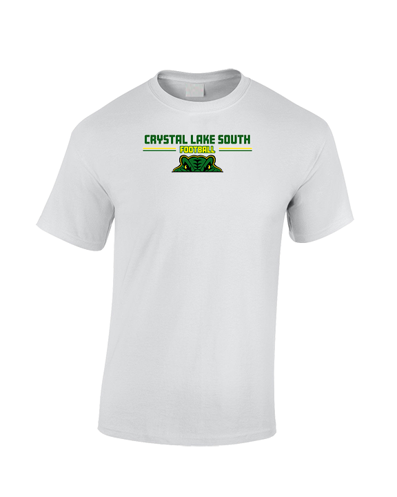 Crystal Lake South HS Football Keen - Cotton T-Shirt