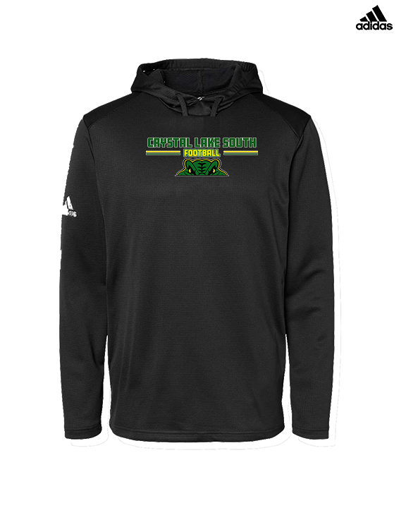 Crystal Lake South HS Football Keen - Mens Adidas Hoodie