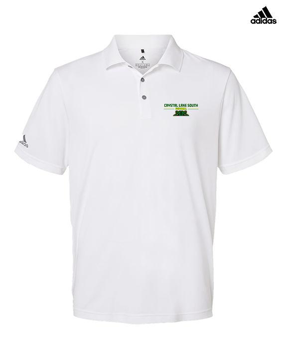 Crystal Lake South HS Football Keen - Mens Adidas Polo