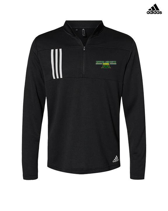 Crystal Lake South HS Football Keen - Mens Adidas Quarter Zip