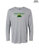 Crystal Lake South HS Football Keen - Mens Oakley Longsleeve