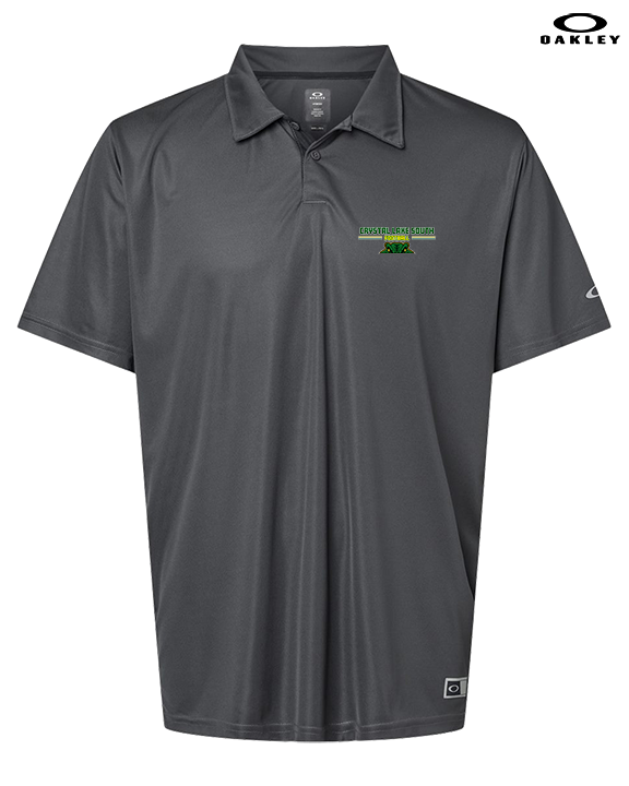 Crystal Lake South HS Football Keen - Mens Oakley Polo