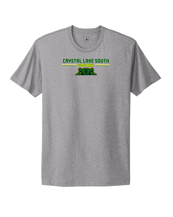 Crystal Lake South HS Football Keen - Mens Select Cotton T-Shirt