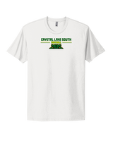 Crystal Lake South HS Football Keen - Mens Select Cotton T-Shirt