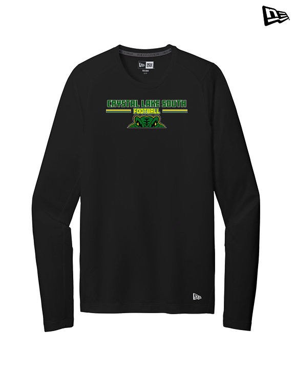 Crystal Lake South HS Football Keen - New Era Performance Long Sleeve