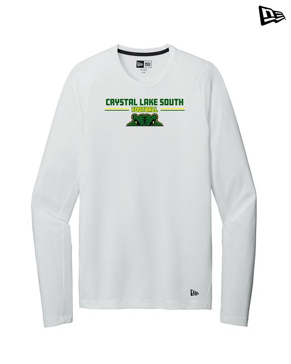 Crystal Lake South HS Football Keen - New Era Performance Long Sleeve