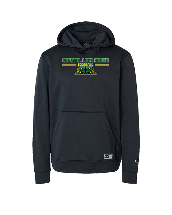 Crystal Lake South HS Football Keen - Oakley Performance Hoodie