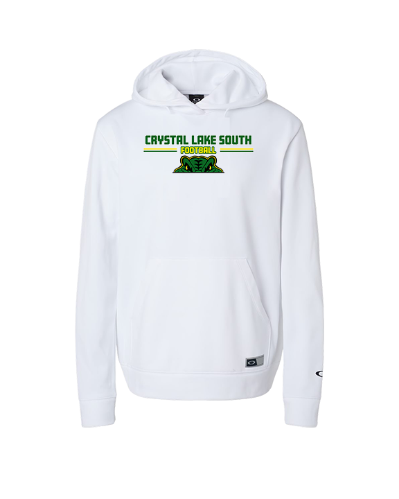 Crystal Lake South HS Football Keen - Oakley Performance Hoodie