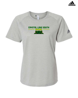 Crystal Lake South HS Football Keen - Womens Adidas Performance Shirt