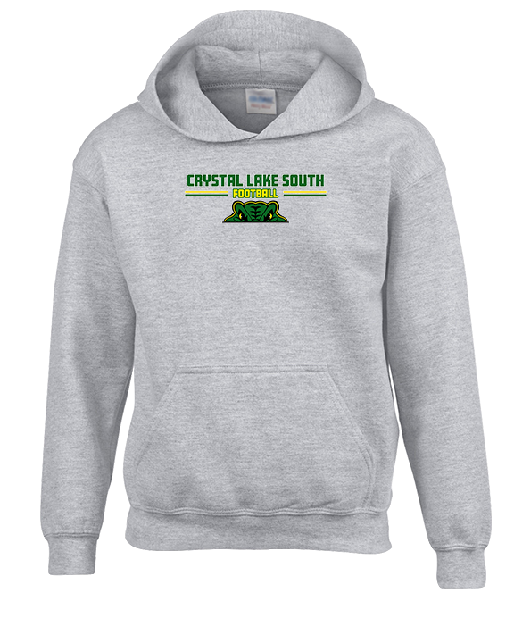 Crystal Lake South HS Football Keen - Youth Hoodie