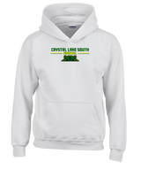 Crystal Lake South HS Football Keen - Youth Hoodie