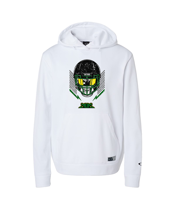 Crystal Lake South HS Football Skull Crusher - Oakley Performance Hoodie