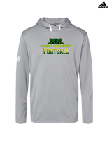 Crystal Lake South HS Football Splatter - Mens Adidas Hoodie