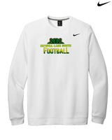 Crystal Lake South HS Football Splatter - Mens Nike Crewneck