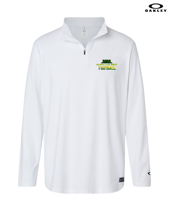 Crystal Lake South HS Football Splatter - Mens Oakley Quarter Zip