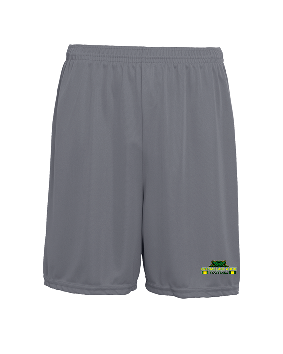 Crystal Lake South HS Football Stacked - Mens 7inch Training Shorts