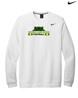 Crystal Lake South HS Football Stacked - Mens Nike Crewneck