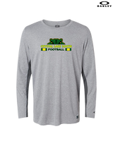 Crystal Lake South HS Football Stacked - Mens Oakley Longsleeve