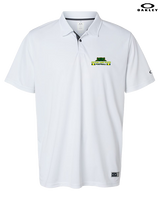 Crystal Lake South HS Football Stacked - Mens Oakley Polo