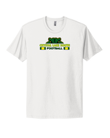 Crystal Lake South HS Football Stacked - Mens Select Cotton T-Shirt